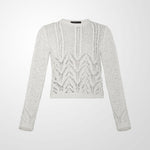 ZigZag Knit Pullover