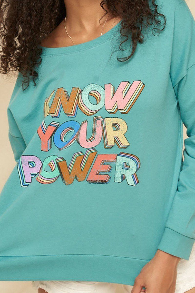 Know Your Power Sweatshirt